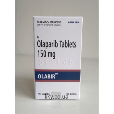 Олабир Olabir олапариб 150мг, №120 (Lynparza)