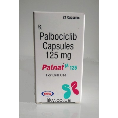 Палнат (Palnat) палбоцикліб 125мг, №21 (Ibrance)