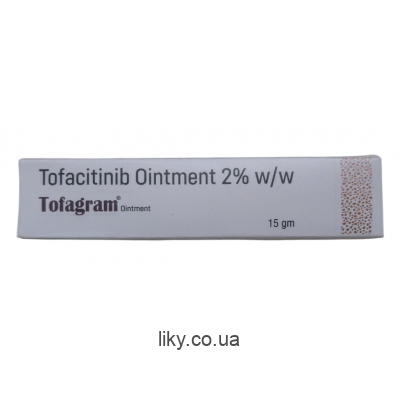 Тофаграм мазь (Tofagram) тофацитиниб 2% 15мг