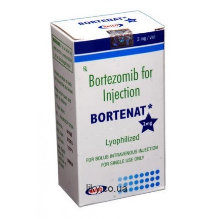 Бортенат (Bortenat) бортезоміб 2мг, 1 флакон ( Velcade)