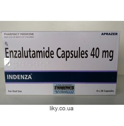 Інденза (Indenza) ензалутамід 40 мг, №112 (Xtandi)