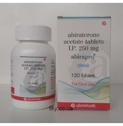 Абірапро (Abirapro) абіратерон 250мг, №120 ( Zytiga)